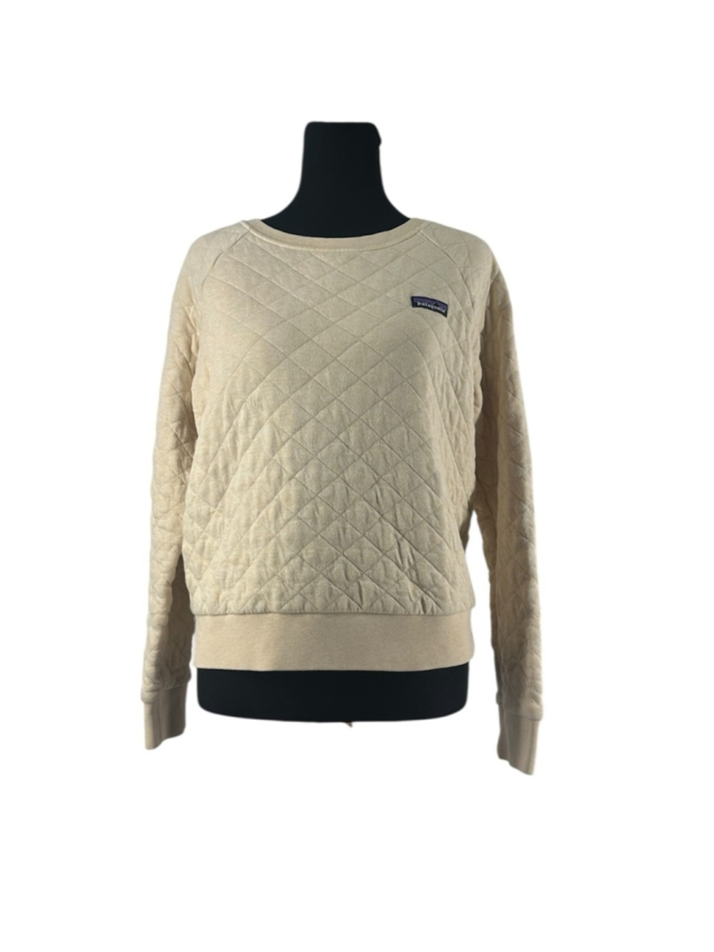 Patagonia quilted pullover Organic Cotton Pullover hiking mountain outdoors sz S